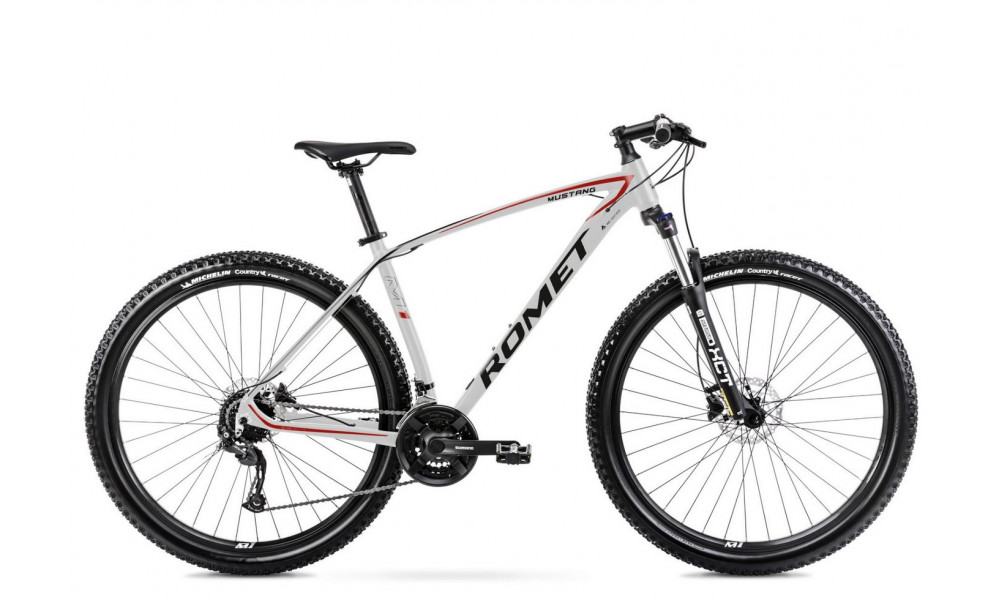 Jalgratas Romet Mustang M1 29" 2022 grey-red 