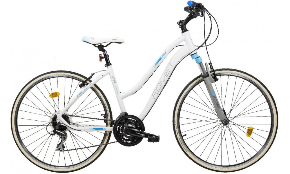 Jalgratas Romet Orkan 2D LTD 2021 white-blue - 1