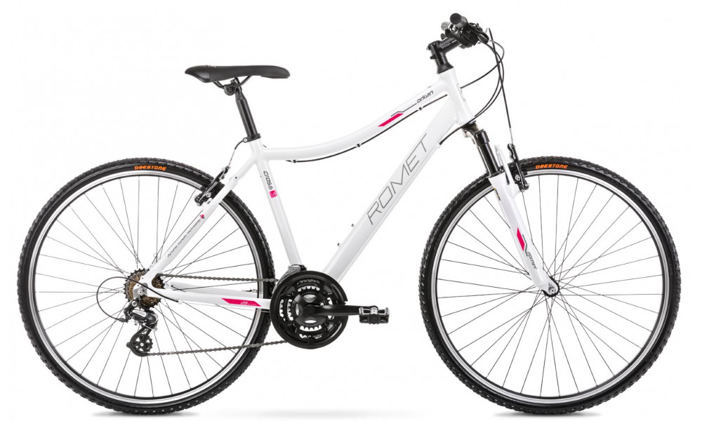 Jalgratas Romet Orkan D 28" 2022 white-violet 