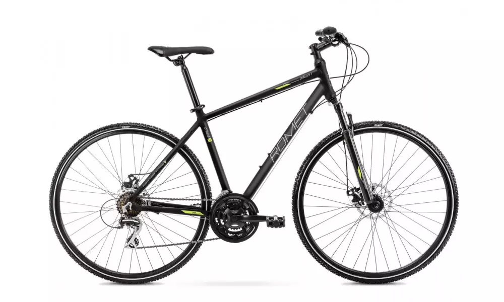 Jalgratas Romet Orkan 1 M 28" 2022 black-green 