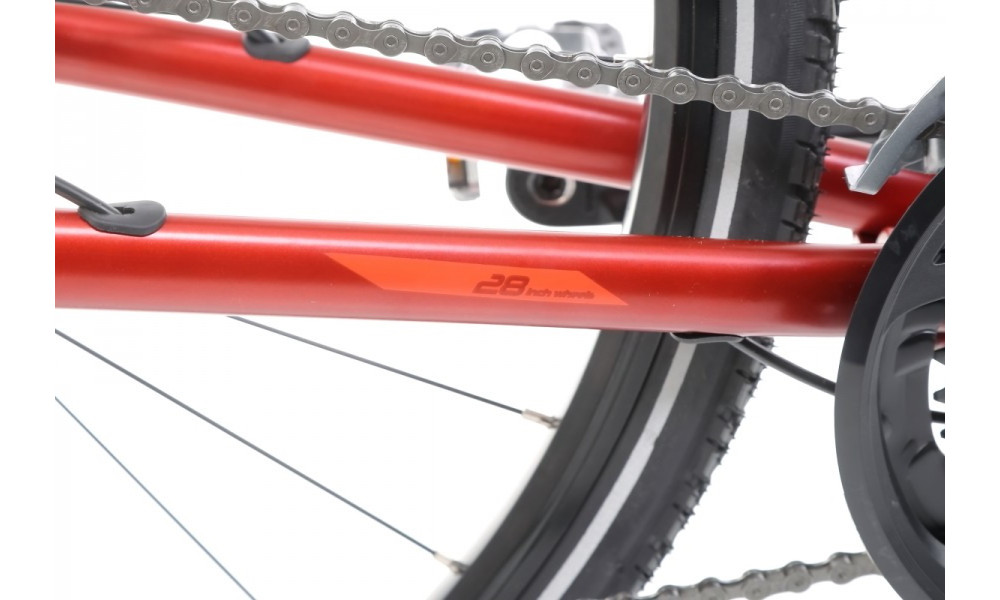 Jalgratas Romet Orkan 5 D 28" 2022 red-black - 3