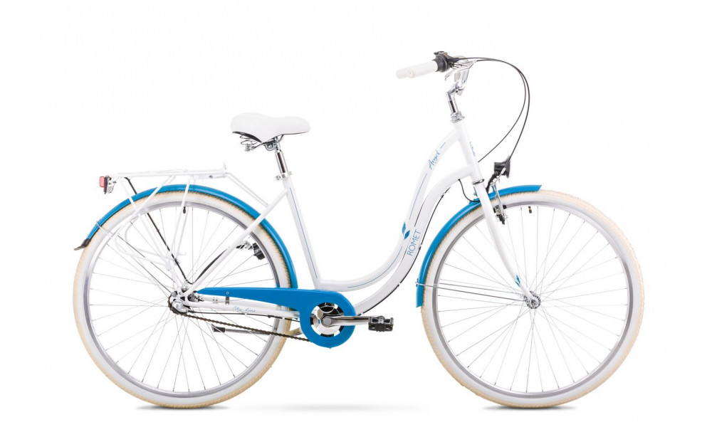 Jalgratas Romet Angel 28" 3 2020 white-blue 