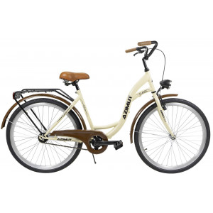 Jalgratas AZIMUT Classic 26" 2025 cream
