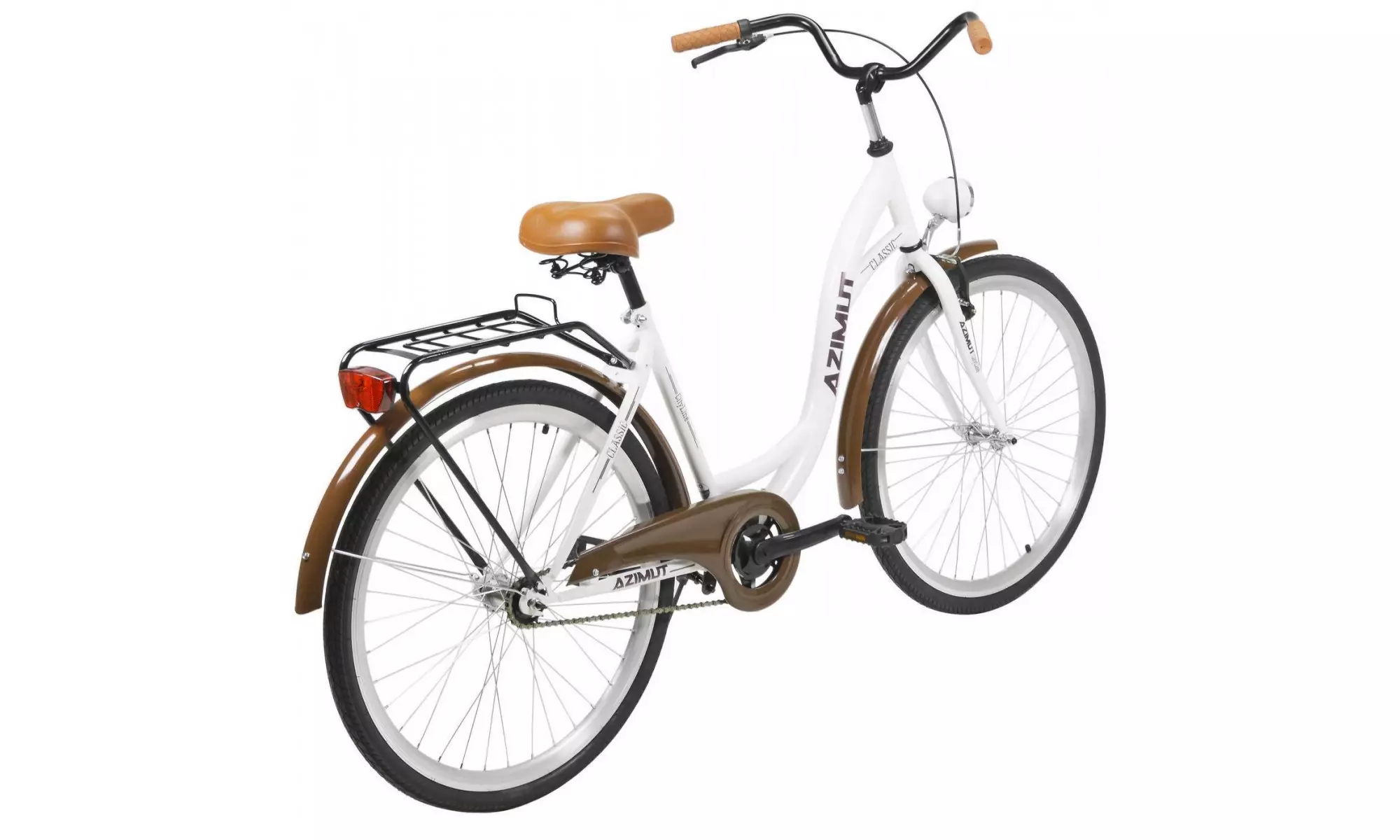 Jalgratas AZIMUT Classic 26" 2023 white - 1