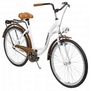 Jalgratas AZIMUT Classic 26" 2025 white