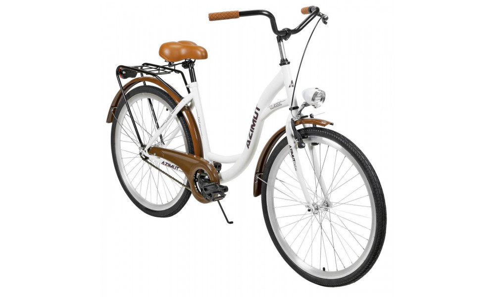 Jalgratas AZIMUT Classic 26" 2025 white - 8