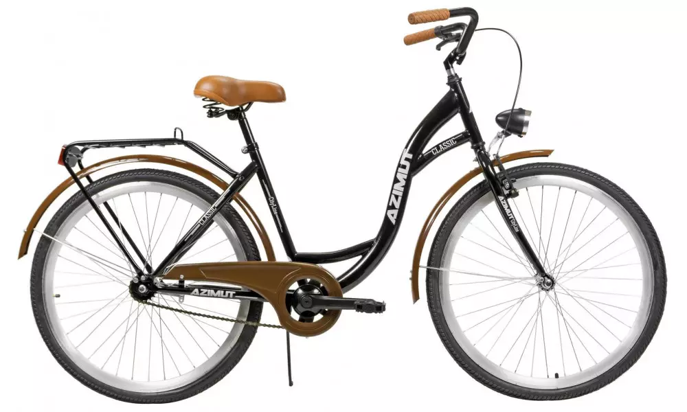 Jalgratas AZIMUT Classic 26" 2023 black - 1