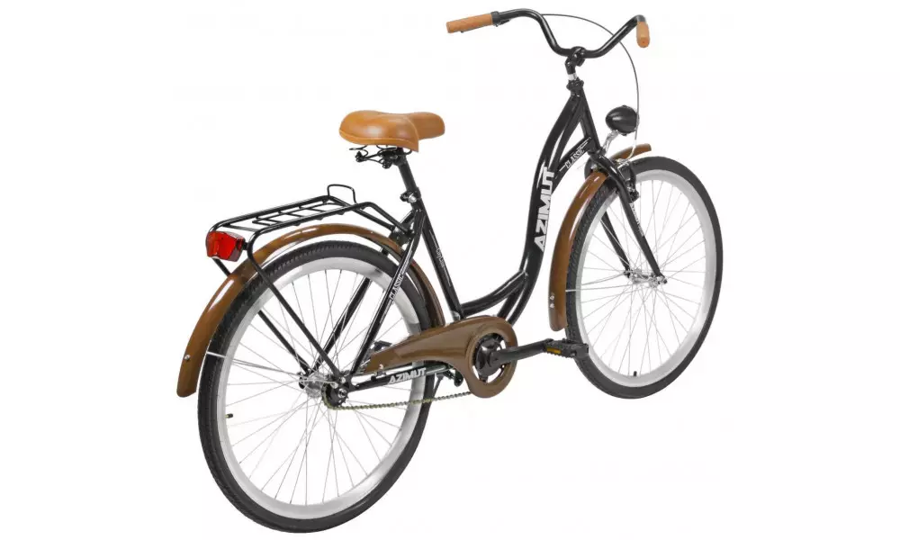Jalgratas AZIMUT Classic 26" 2023 black - 2