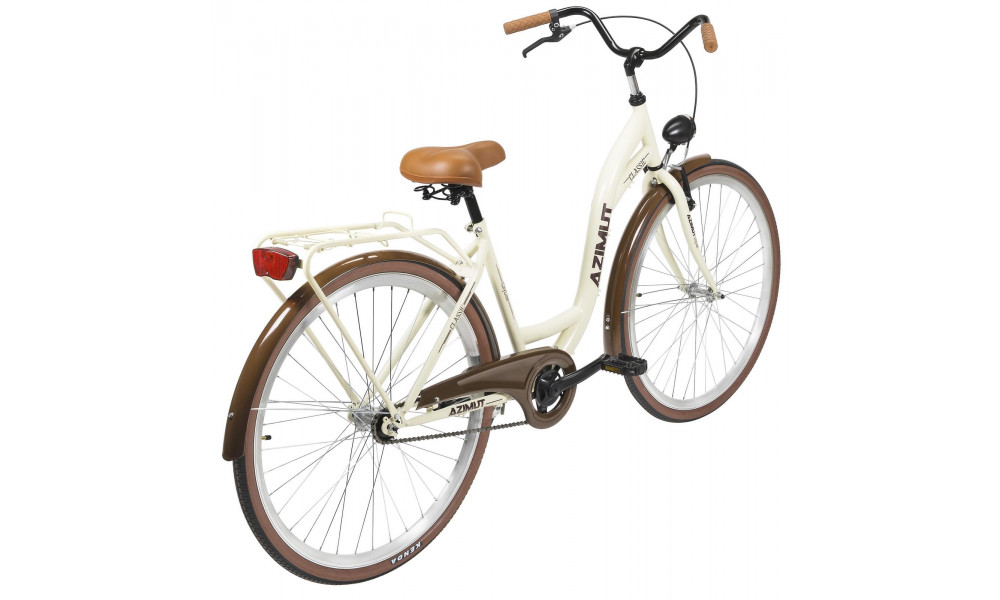 Jalgratas AZIMUT Classic 28" 2025 cream - 2