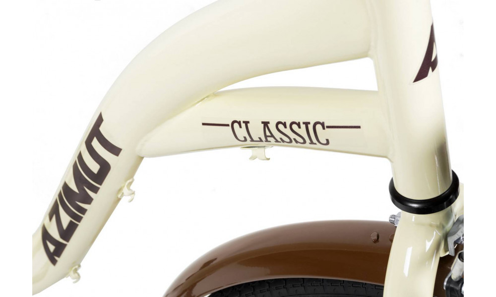 Jalgratas AZIMUT Classic 28" 2025 cream - 3