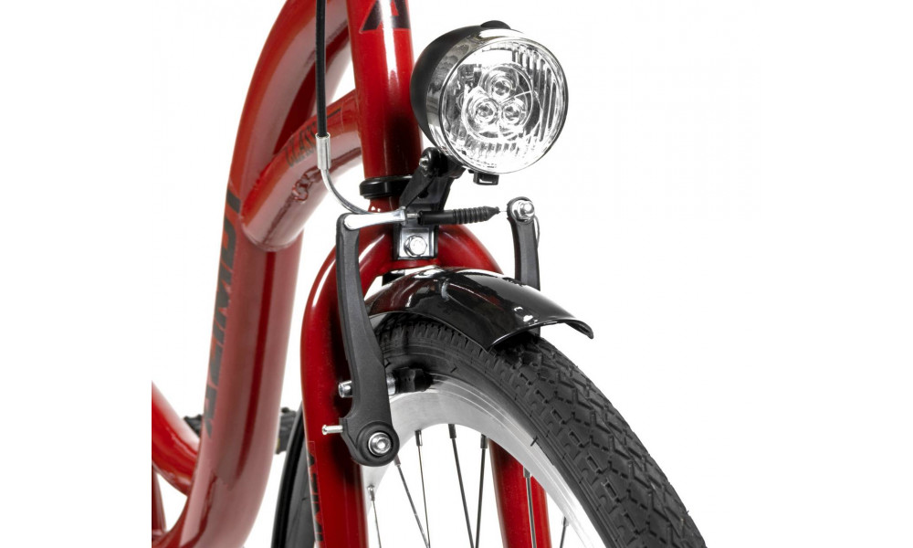 Jalgratas AZIMUT Classic 28" 2025 bordo - 3