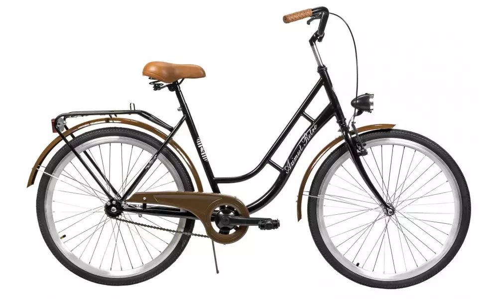 Jalgratas AZIMUT Retro 26" 2023 black - 1