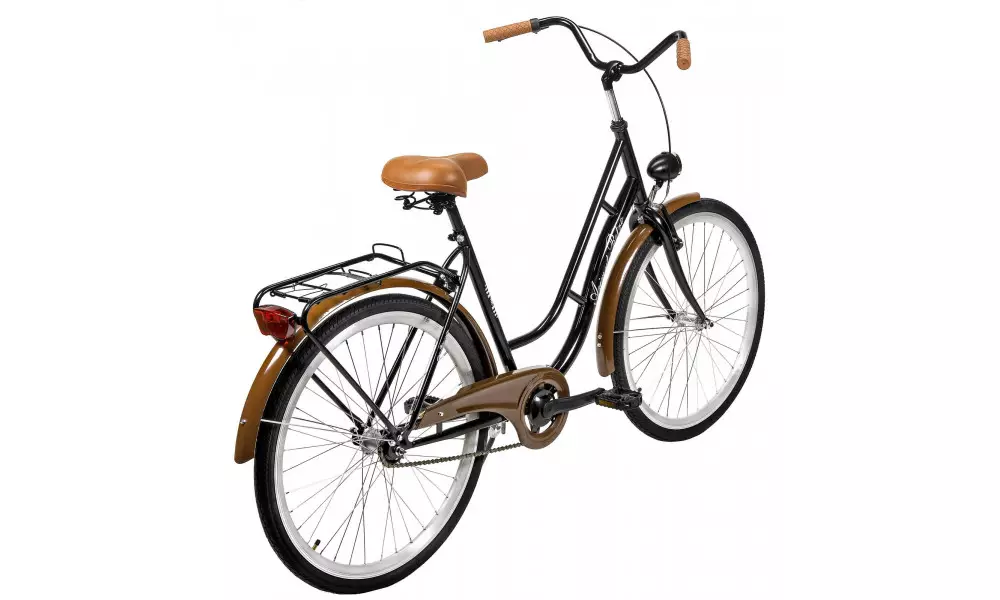 Jalgratas AZIMUT Retro 26" 2023 black - 2