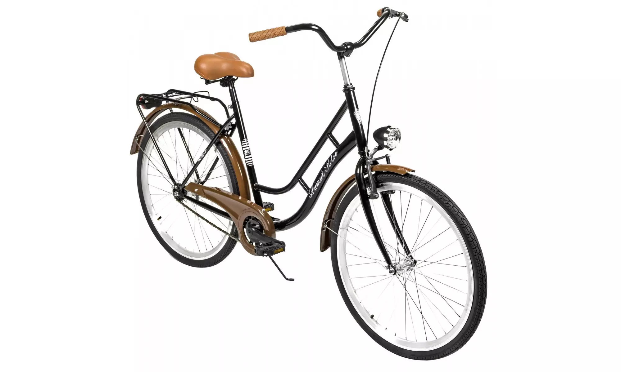 Jalgratas AZIMUT Retro 26" 2023 black - 7