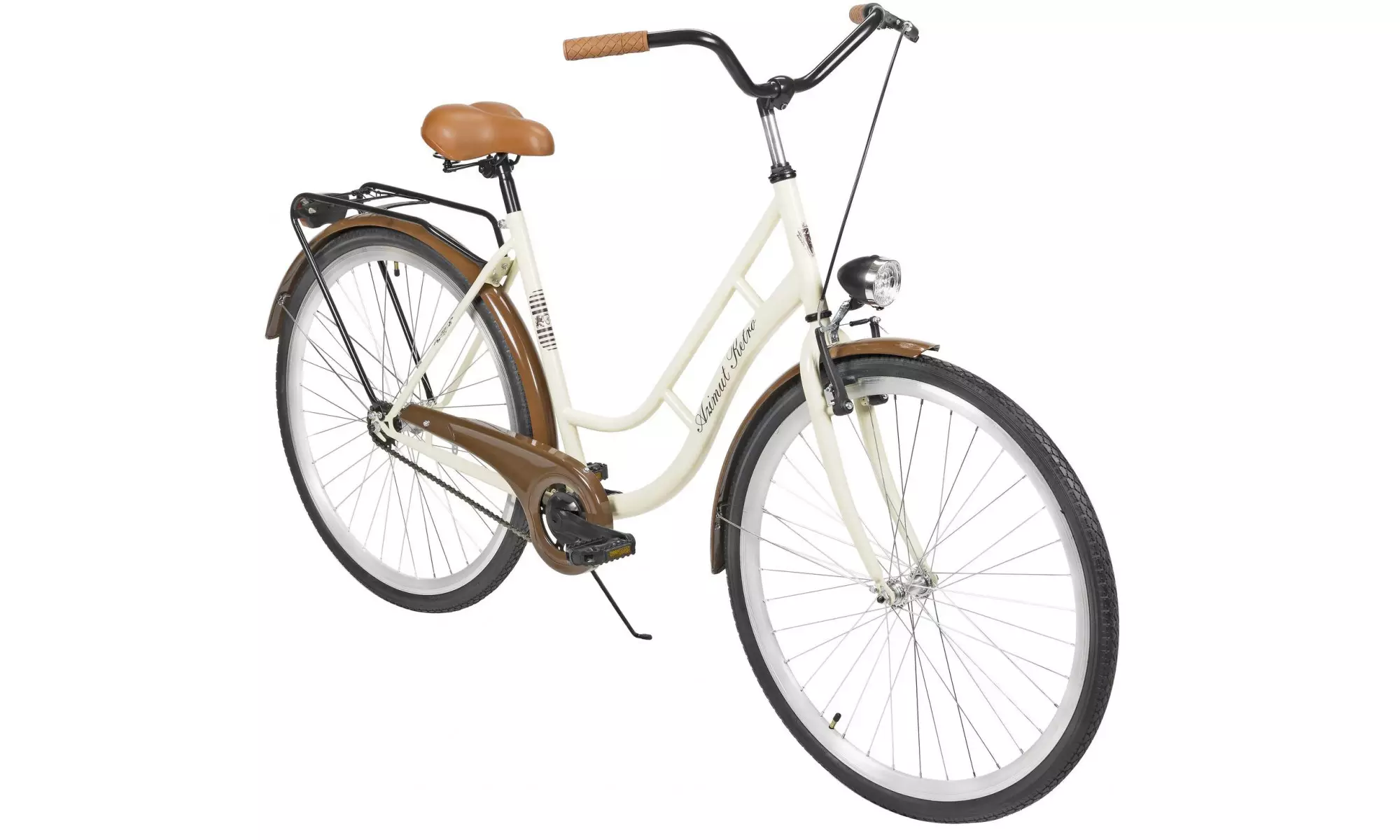 Jalgratas AZIMUT Retro 28" 2023 cream - 7