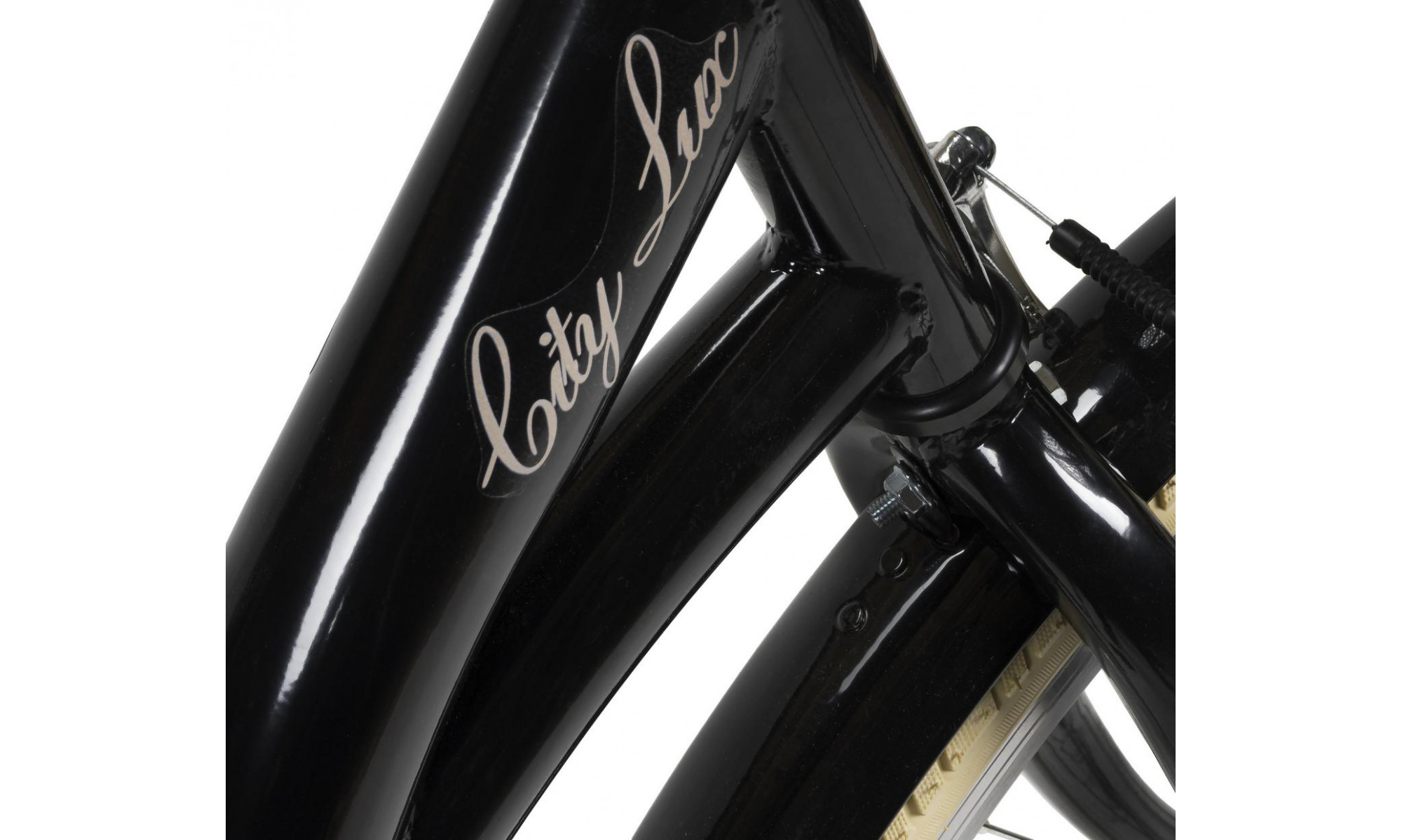 Jalgratas AZIMUT City Lux 26" 2025 black-cream - 3