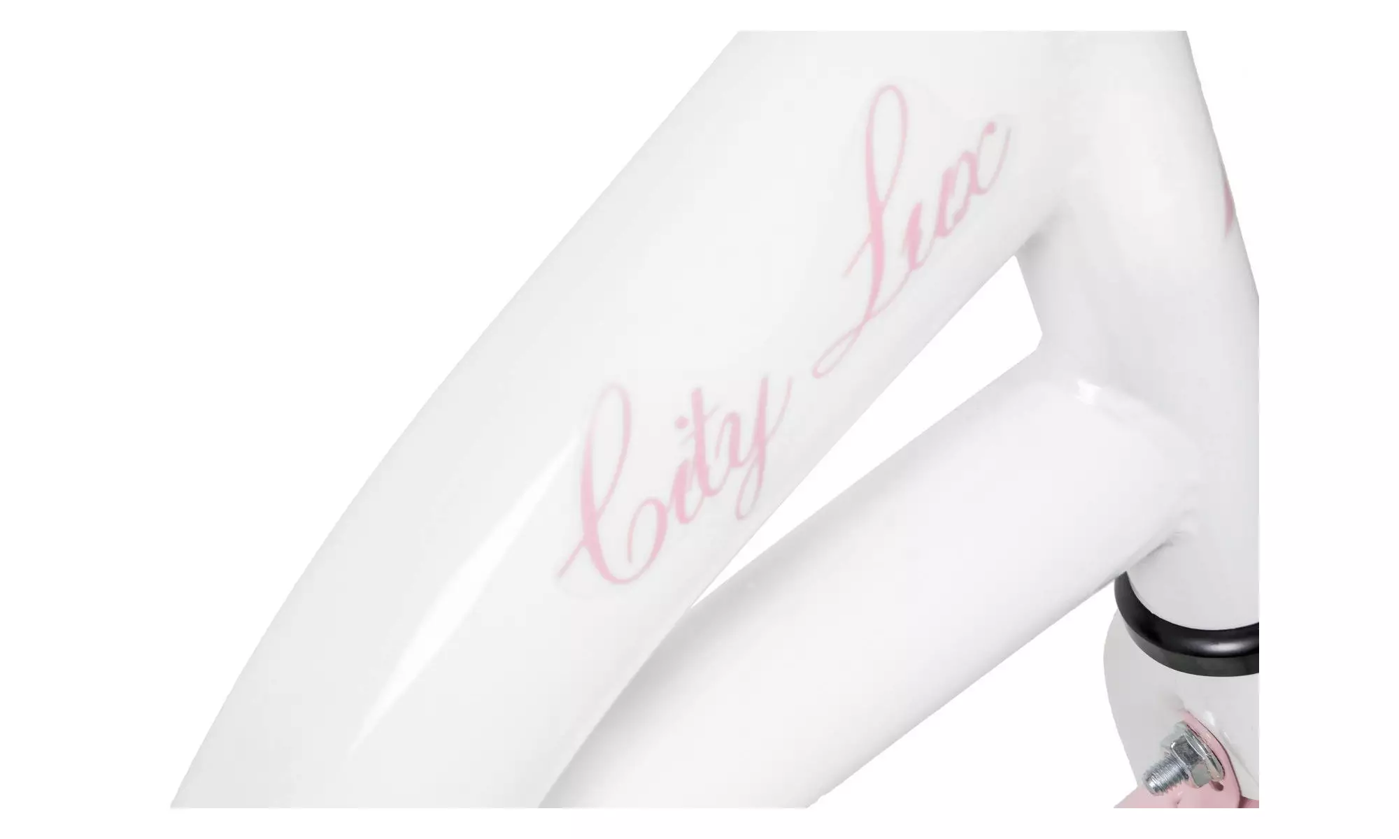 Jalgratas AZIMUT City Lux 26" 2023 white-pink - 5