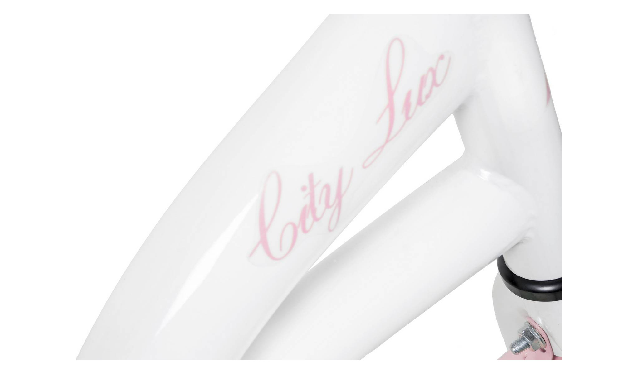 Jalgratas AZIMUT City Lux 26" 2025 white-pink - 5