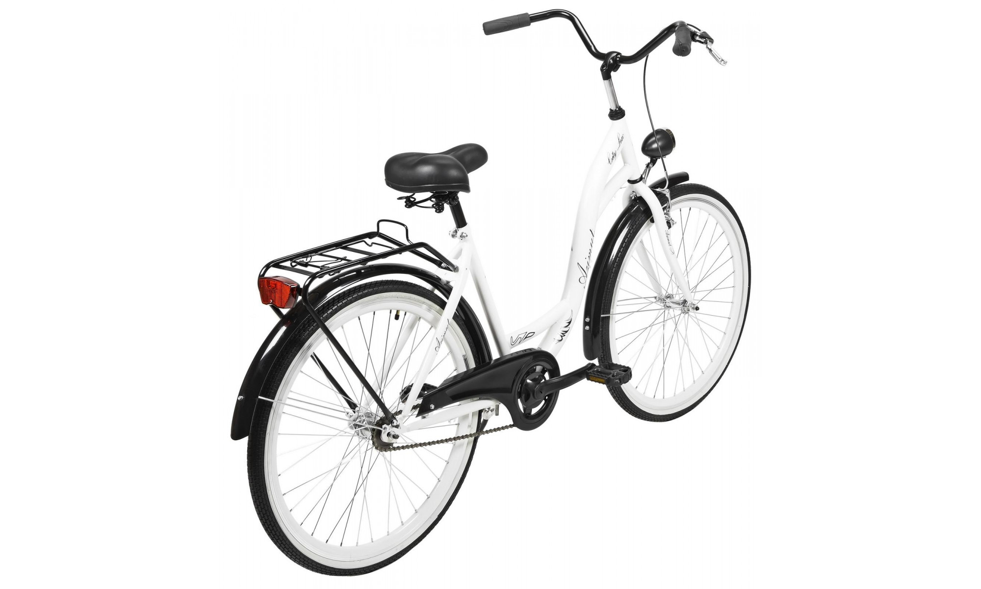 Jalgratas AZIMUT City Lux 26" 2025 white-black - 1