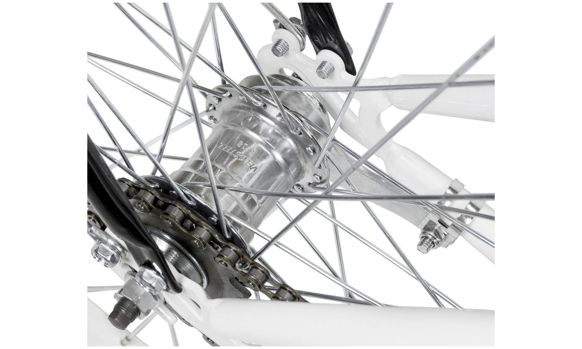 Jalgratas AZIMUT City Lux 26" 2025 white-black - 2