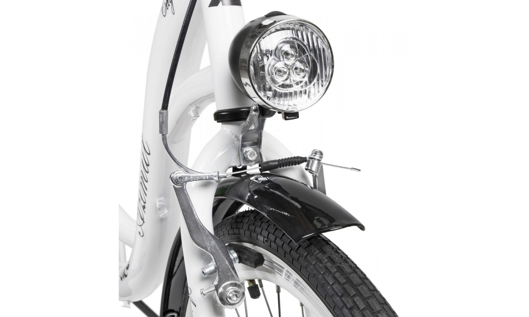 Jalgratas AZIMUT City Lux 26" 2025 white-black - 4