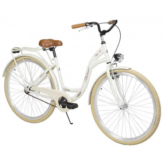 Jalgratas AZIMUT City Lux 28" 2025 light cream