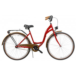 Jalgratas AZIMUT City Lux 28" 2023 bordo-brown