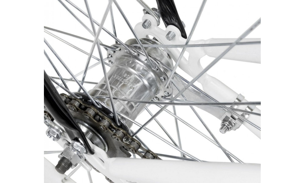 Jalgratas AZIMUT City Lux 28" 2025 white-black - 5