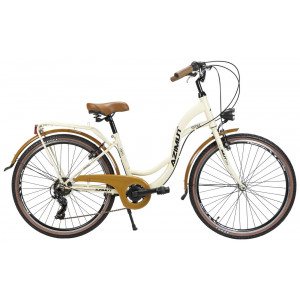 Jalgratas AZIMUT Vintage TX-6 26" 2023 cream-brown