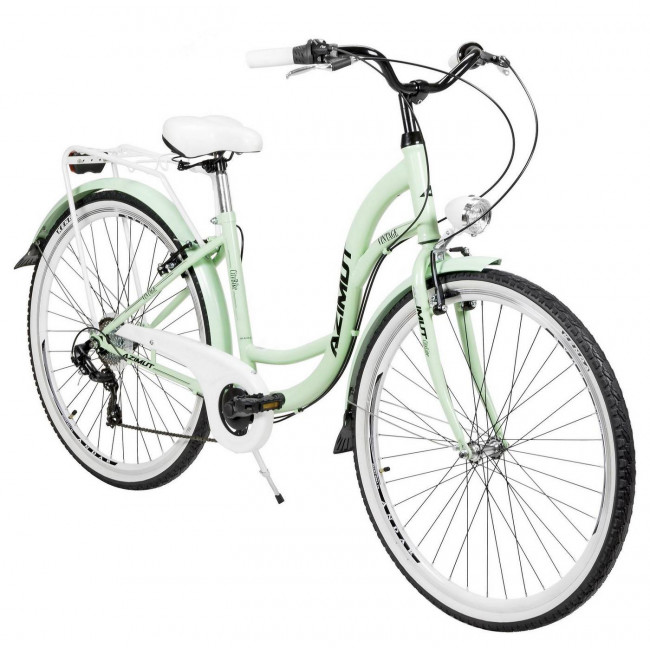 Jalgratas AZIMUT Vintage TX-6 28" 2023 mint-white