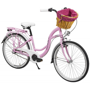 Jalgratas AZIMUT Sarema ALU 26" 3-speed 2023 pink