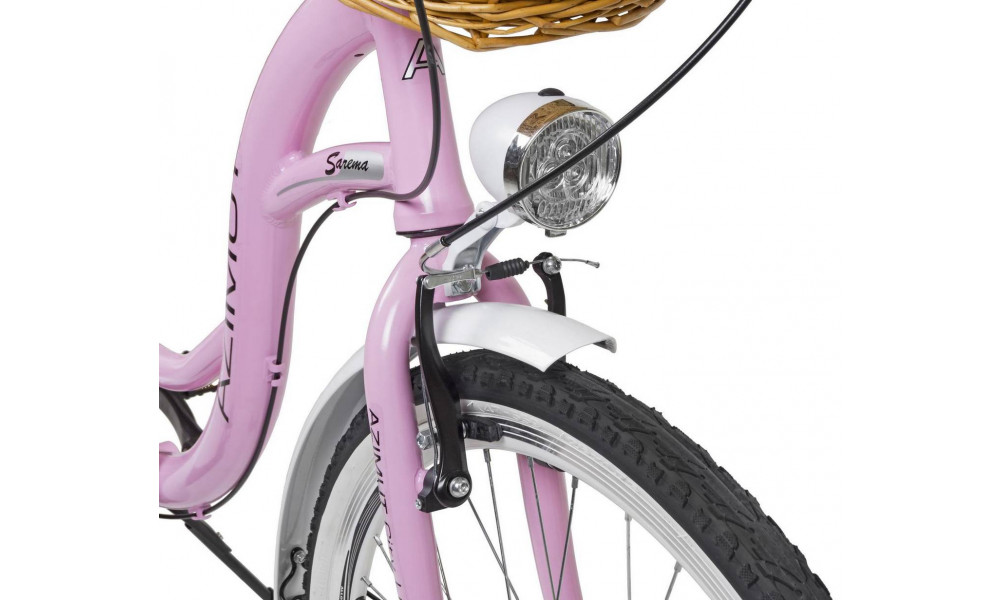 Jalgratas AZIMUT Sarema ALU 26" 3-speed 2023 pink - 3