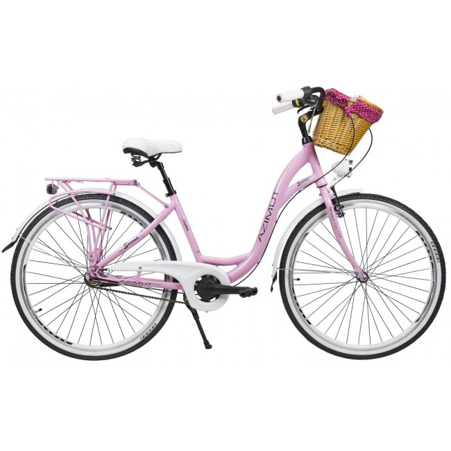 Jalgratas AZIMUT Sarema ALU 28" 3-speed 2023 pink