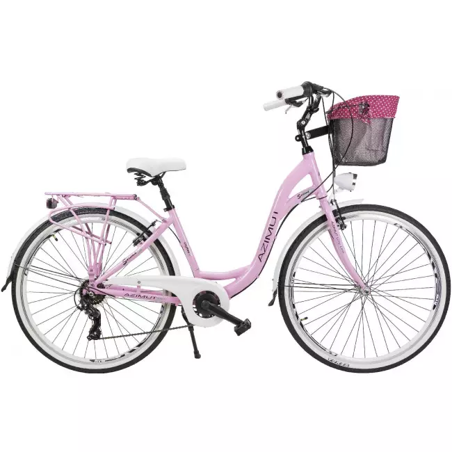 Jalgratas AZIMUT Sarema 26" ALU TX-7 2025 pink