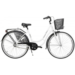 Jalgratas AZIMUT Retro Lux 28" 2021 white-black