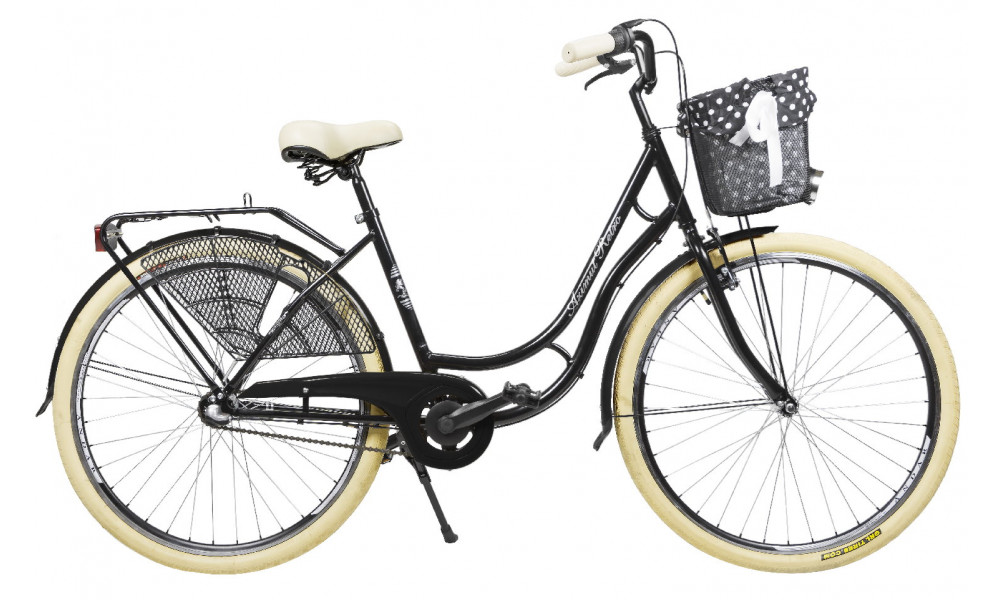 Jalgratas AZIMUT Holland Retro 28" 3-speed 2025 black 