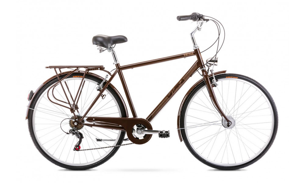 Jalgratas Romet Vintage M 28" 2021 brown 
