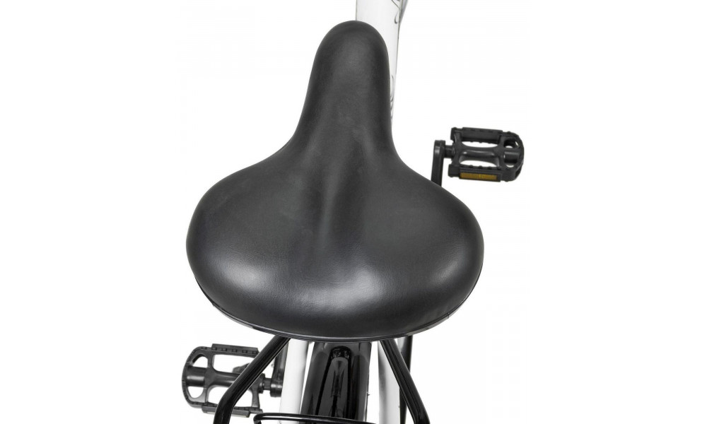 Jalgratas AZIMUT City Lux 26" 2025 with basket white-black - 5