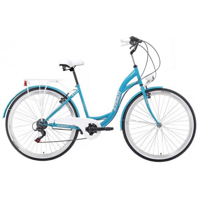Jalgratas AZIMUT Vintage S7 28" 2021 turquoise-white