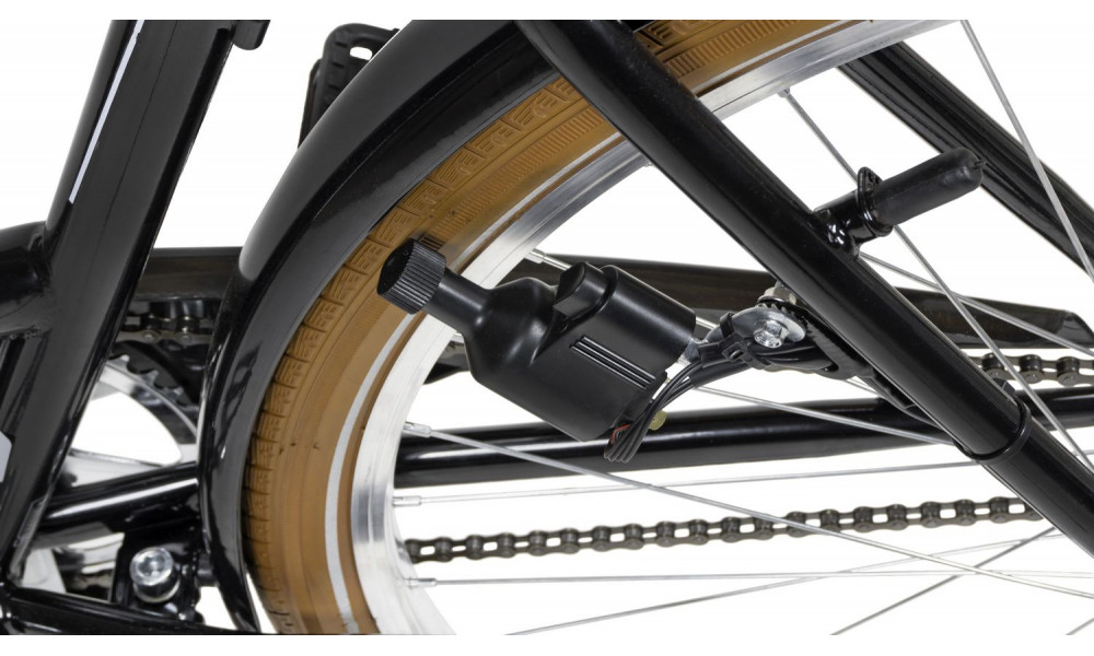 Jalgratas Romet Angel Lux 28 1-speed 2021 black-brown - 4