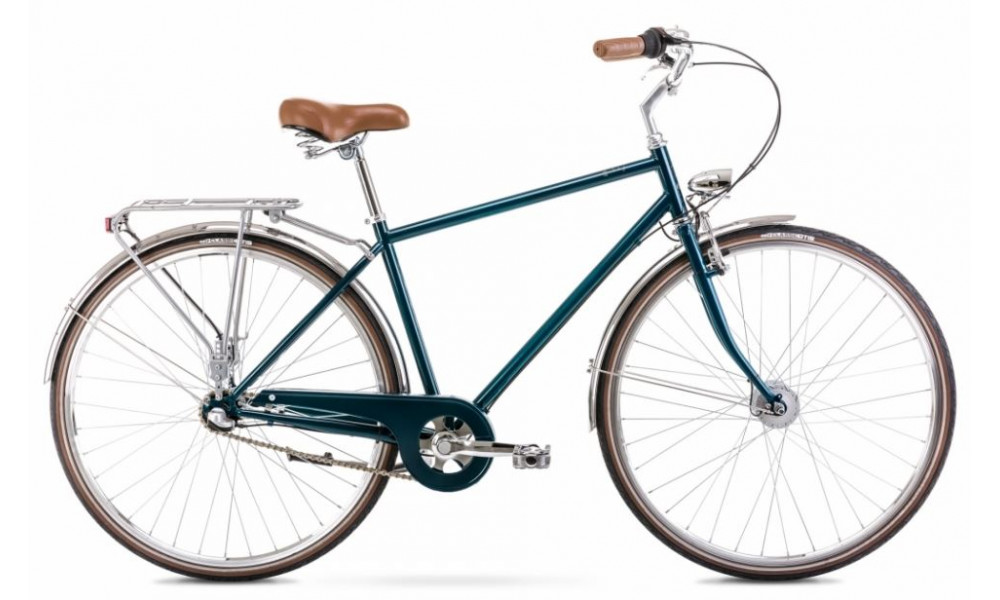 Jalgratas Romet Vintage Classic M 28" Alu 2022 turquoise 