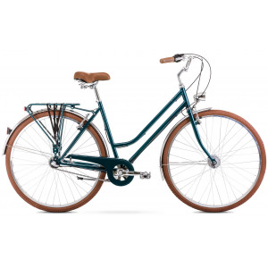 Jalgratas Romet Vintage Classic D 28" Alu 2022 dark turquoise