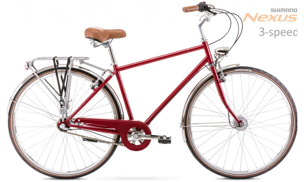 Jalgratas Romet Vintage Classic M 28" Alu 2022 red 