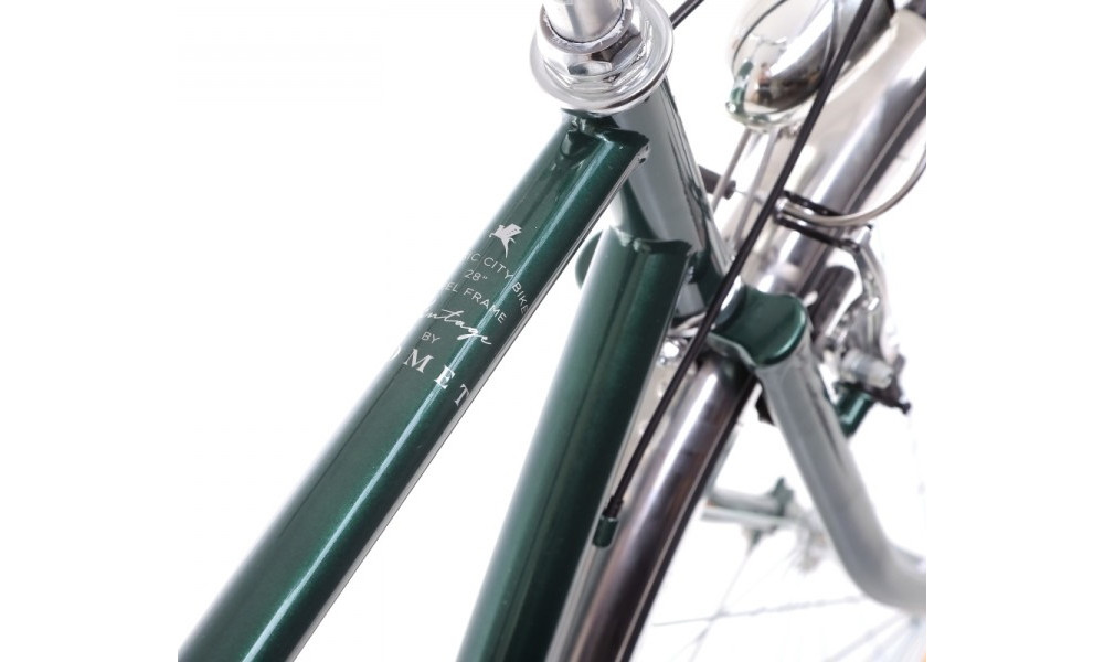 Jalgratas Romet Vintage Eco M 28" Alu 2022 dark green - 9