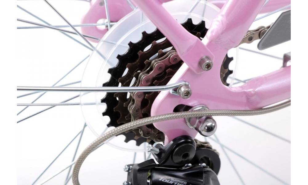 Jalgratas Romet Luiza Eco 28" Alu 2022 pink - 13