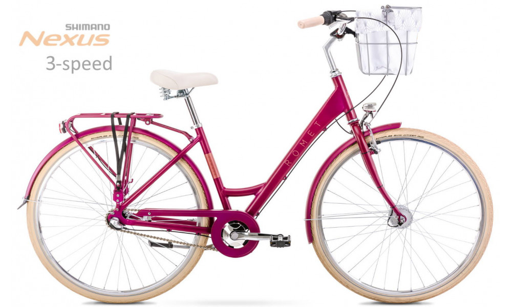 Jalgratas Romet Sonata Classic 26" Alu 2022 pink 