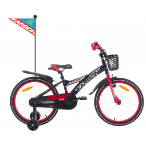 Jalgratas Karbon Alvin 20 black-red