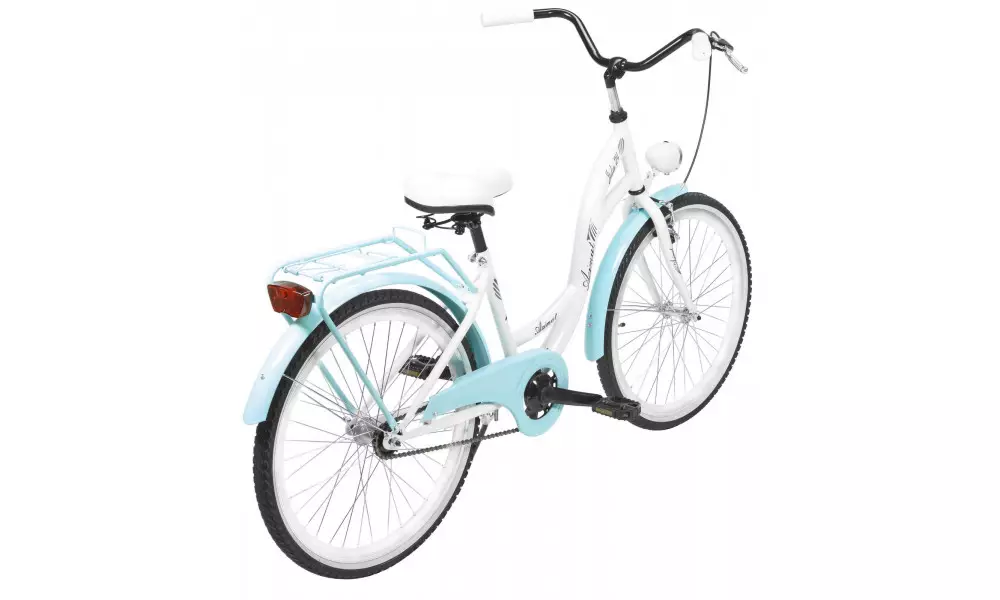 Jalgratas AZIMUT Julie 24" 2023 white-turquoise - 2