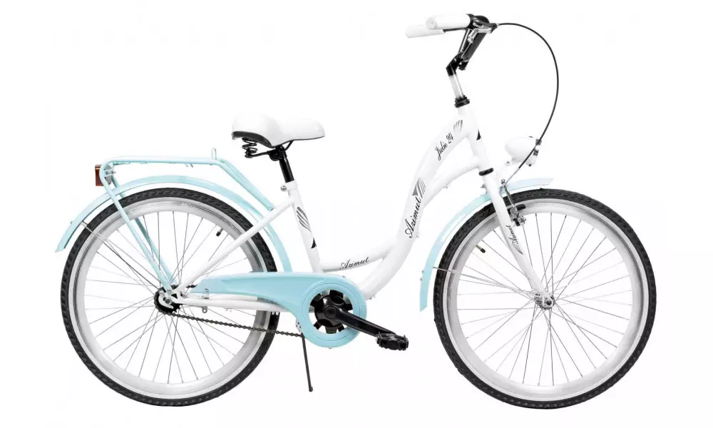 Jalgratas AZIMUT Julie 24" 2023 white-turquoise - 3