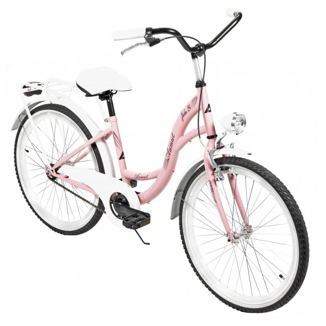 Jalgratas AZIMUT Julie 24" 2023 pink-white